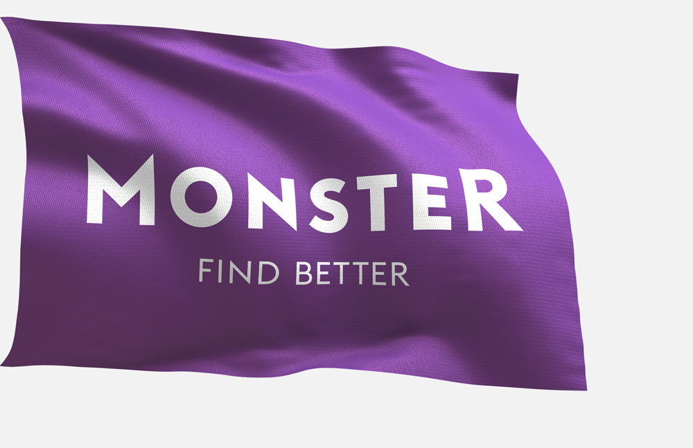 New services, logo and brand identity for leading employment website Monster.com