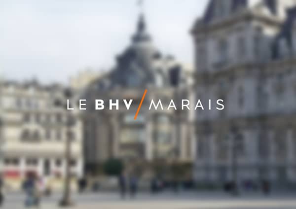 Rebranding: Parisian Department Store Le BHV becomes Le BHV Marais!
