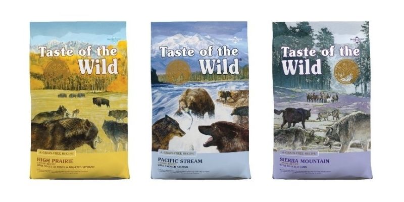 Chewy taste of the wild hot sale dog food